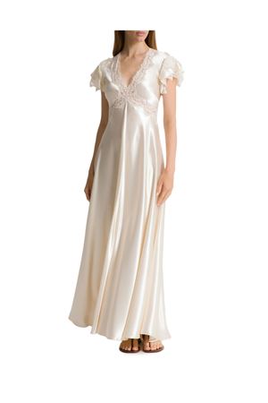 Abito in raso avorio ALBERTA FERRETTI | V042216270002